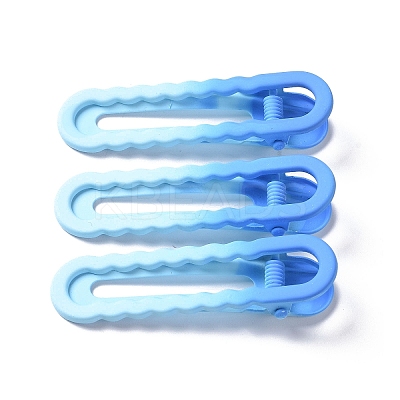 Spray Painted Iron Alligator Hair Clips for Girls PHAR-A011-01A-1