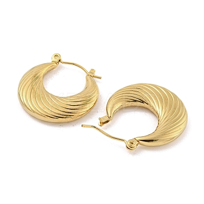 304 Stainless Steel Earrings for Women EJEW-E305-02G-02-1