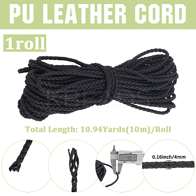 10M Round Imitation Leather Braided Cord WL-GF0001-32B-05-1