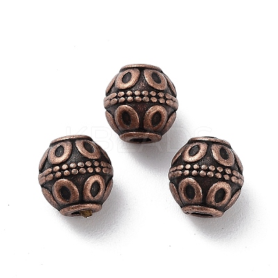 Tibetan Style Alloy Beads X-FIND-Q094-34R-1
