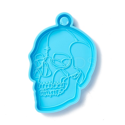 Skull Pendant Silicone Molds DIY-I088-02-1