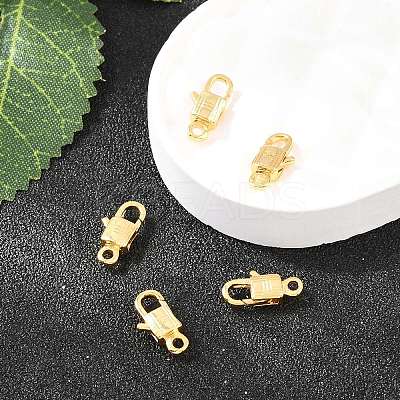 SHEGRACE Brass Lobster Claw Clasps XGR0098G-161G-1