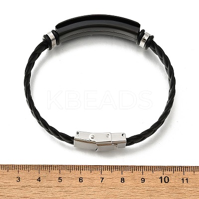 Imitation Leather Cord Braided Bracelets LS-BJEW-B126-01B-1