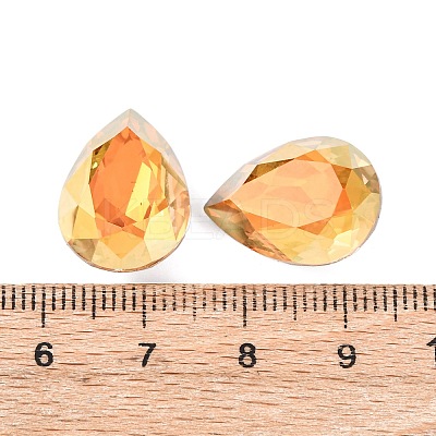 Imitation Austrian Crystal Glass Rhinestone RGLA-K011-13x18-001SH-1