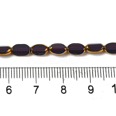 Electroplate Glass Beads Strands EGLA-P061-02A-05-1