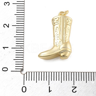 Brass Micro Pave Clear Cubic Zirconia Pendants LS-KK-D283-34G-03-1