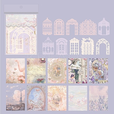 European Style Scrapbook Paper Pad Sets LS-DIY-H170-04B-1