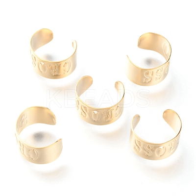 304 Stainless Steel Ear Cuff Findings STAS-H151-10G-1