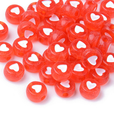 Transparent Acrylic Beads TACR-S150-05A-06-1