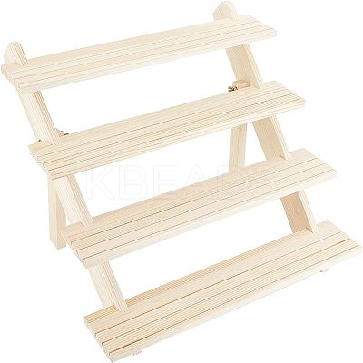 4- Tier Wood Display Stands ODIS-WH0027-028-1