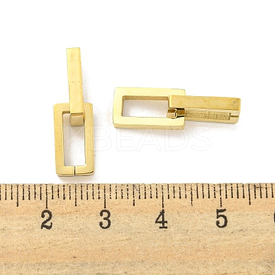 PVD Vacuum Plating 304 Stainless Steel Pendants STAS-L278-049G-1