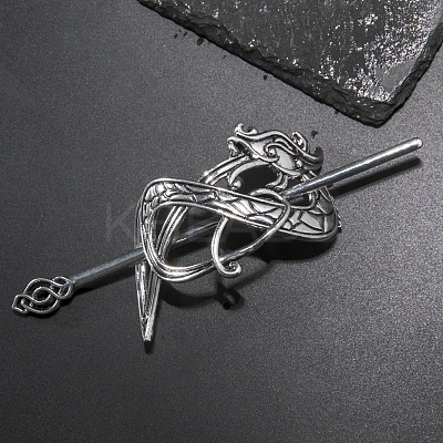 Tibetan Style Alloy Hair Sticks PW-WGAED14-02-1