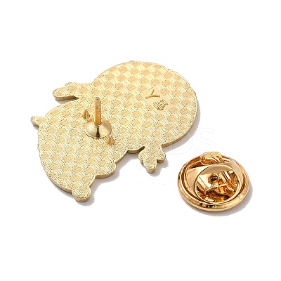 Christmas Theme Enamel Pin XMAS-R001-06G-1