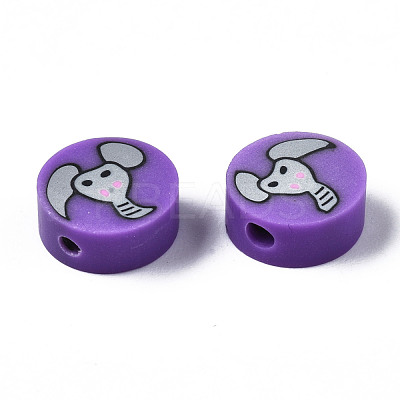 Handmade Polymer Clay Beads CLAY-N008-036A-1