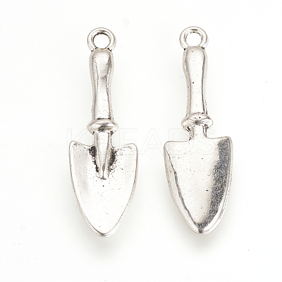 Tibetan Style Alloy Pendants TIBEP-Q064-176AS-RS-1