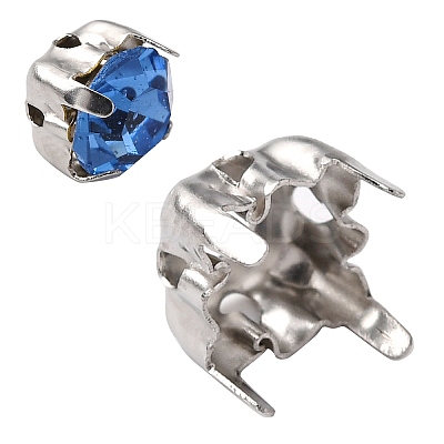 Non-Tarnish 201 Stainless Steel Sew on Prong Settings LS-STAS-L229-06P-1