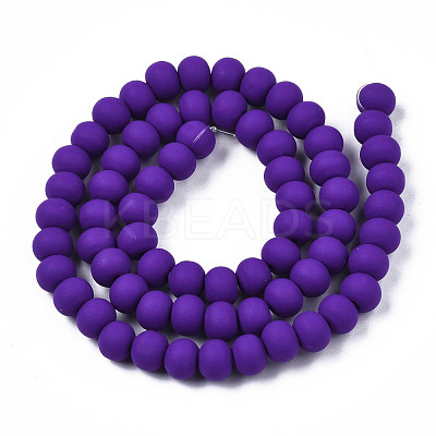 Handmade Polymer Clay Beads Strands CLAY-N008-053-06-1