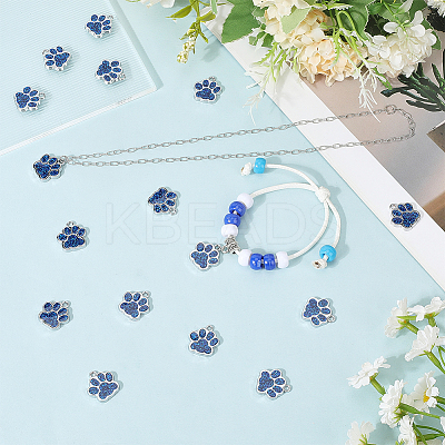 16Pcs Alloy Enamel Charms ENAM-SC0007-01-1