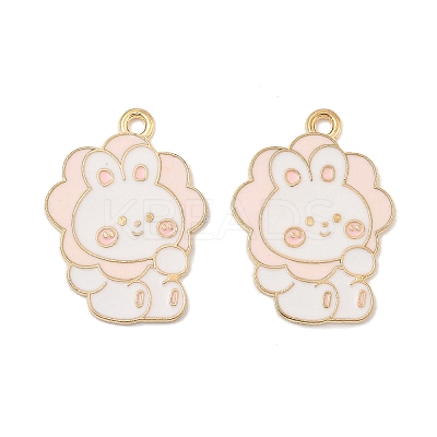 Animal Forest Theme Zinc Alloy Enamel Pendants FIND-Z065-01D-1