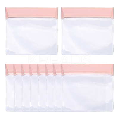 10Pcs Rectangle EVA Resealable Packaging Bags ABAG-TA0001-28D-1