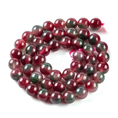 Natural Malaysia Jade Beads Strands G-A146-8mm-C13-1