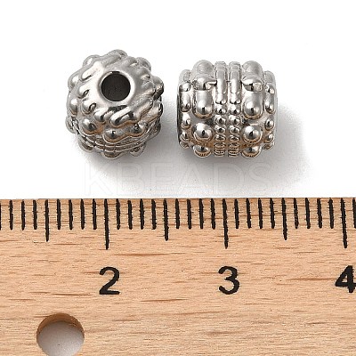 Non-Tarnish 304 Stainless Steel Beads STAS-I203-48P-1