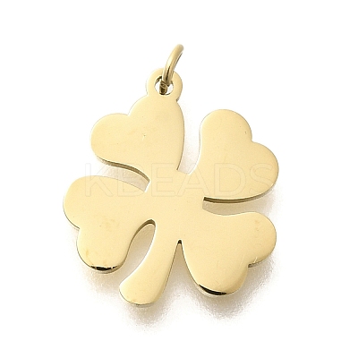 Ion Plating(IP) 304 Stainless Steel Charms STAS-K263-58B-G-1