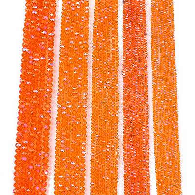 Electroplate Glass Beads Strands LS-EGLA-A044-T2mm-L25-1