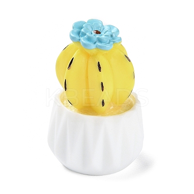 Resin Simulation Potted Cactus LS-DJEW-F019-01C-1