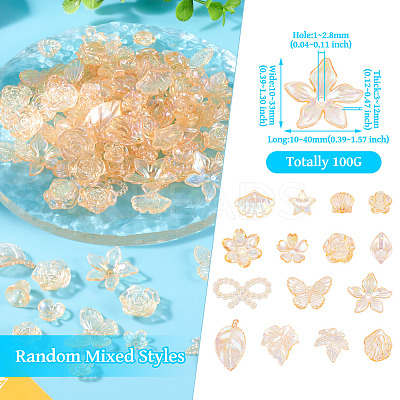100G DIY Baroque Jewelry Making Finding Kit DIY-TA0010-85B-1