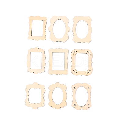 Unfinished Wood Piece Decorations WOOD-CJC0006-003-1