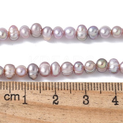 Natural Cultured Freshwater Pearl Beads Strands PEAR-I007-07M-02-1