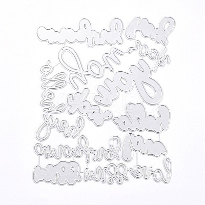 Carbon Steel Cutting Dies Stencils LS-DIY-I083-07P-1
