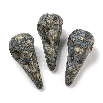 Natural Pyrite Pendants G-M417-06H-1