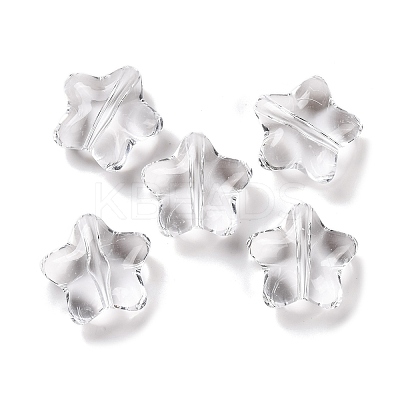 Transparent Acrylic Beads X-OACR-M011-03-1