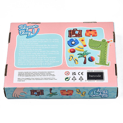 DIY Polymer Clay Dough Plasticine Tools Kits DIY-N001-001-1
