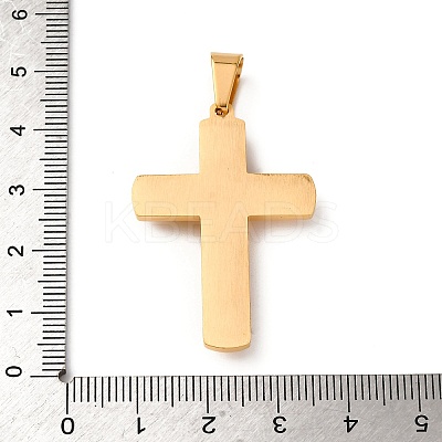 304 Stainless Steel Pendants STAS-F323-15G-1