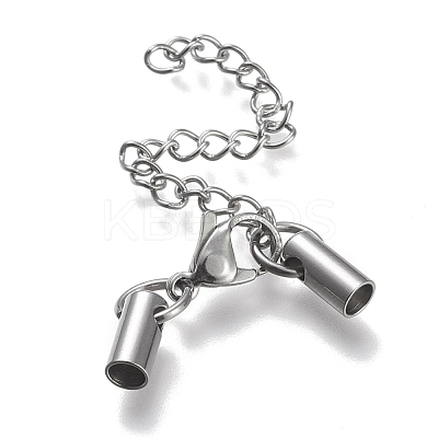 Tarnish Resistant 304 Stainless Steel Curb Chain Extender STAS-K195-29P-02-1
