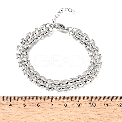 9.5MM 304 Stainless Steel Panther Chains Bracelets for Man and Women SA-CBAB767-14P-1