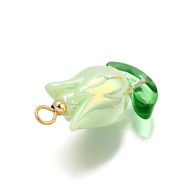 UV Plated Acrylic Pendants X1-PALLOY-TA00270-1