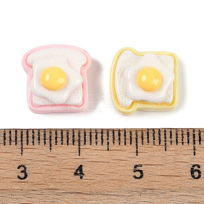 Macaron Color Egg Theme Opaque Resin Decoden Cabochons CRES-M036-10F-1