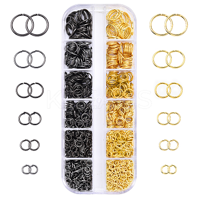 Iron Open Jump Rings IFIN-YW0003-83B-NF-1