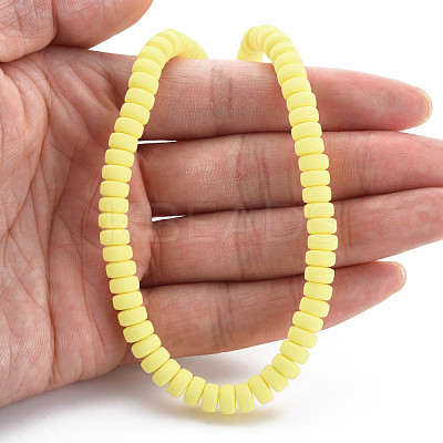 Handmade Polymer Clay Beads Strands CLAY-N008-008-43-1