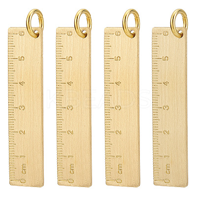 Brass Big Pendants LS-KK-WH0062-69G-1