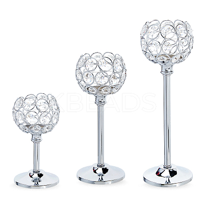 Iron Candle Holder AJEW-WH0880-02P-1