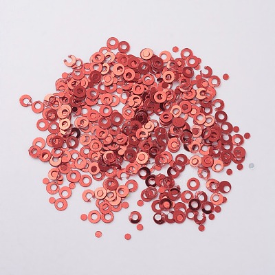 Ornament Accessories Plastic Paillette/Sequins Beads PVC-E001-06-YD03-1