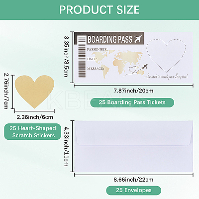 Scratch Surprise Boarding Pass DIY-WH20011-31A-1