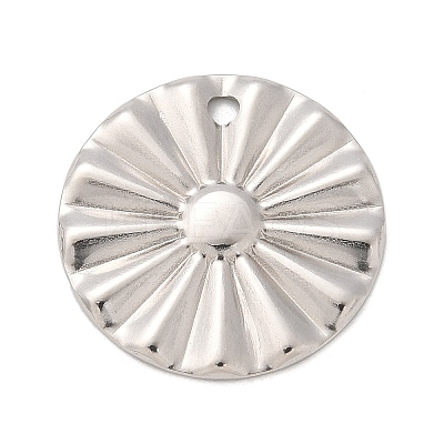304 Stainless Steel Pendants STAS-F349-05P-03-1