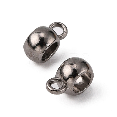 Tibetan Style Alloy Tube Bails LS-TIBEP-LFH251Y-B-FF-1