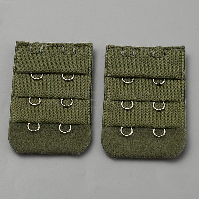 3 Rows x 2 Hooks Bra Extenders DIY-WH0430-562A-02-1
